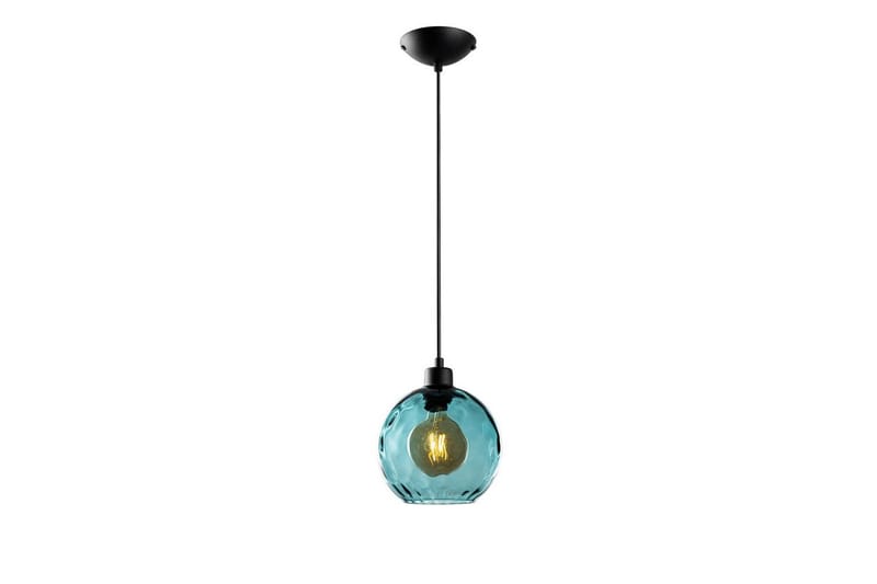 Loftlampe Mayur Blå / Sort - Blå / Sort - Belysning - Lamper & indendørsbelysning - Loftlampe - Pendellamper & hængelamper