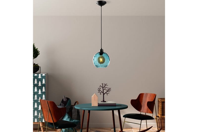 Loftlampe Mayur Blå / Sort - Blå / Sort - Belysning - Lamper & indendørsbelysning - Loftlampe - Pendellamper & hængelamper