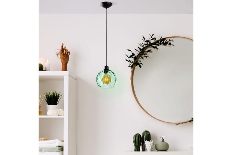 Loftlampe Mayur Grøn / Sort - Grøn / Sort - Belysning - Lamper & indendørsbelysning - Loftlampe - Pendellamper & hængelamper