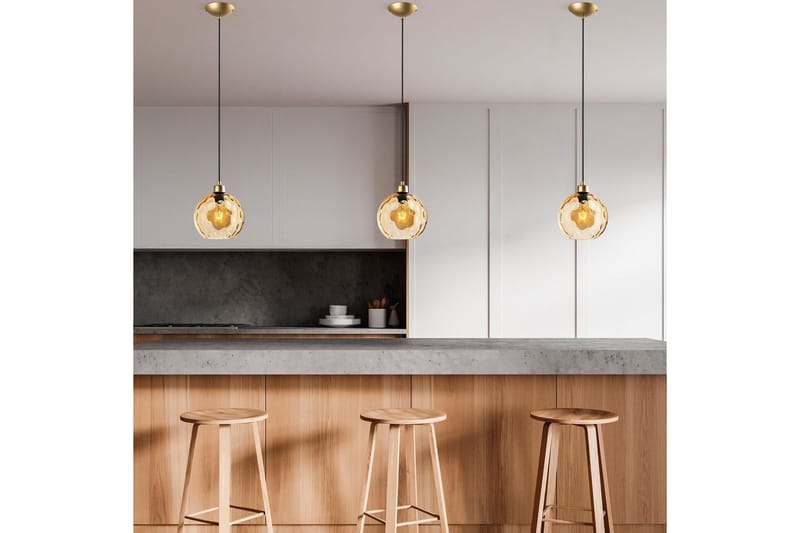 Loftlampe Mayur Gul / Rany - Gul / Rany - Belysning - Lamper & indendørsbelysning - Loftlampe - Pendellamper & hængelamper