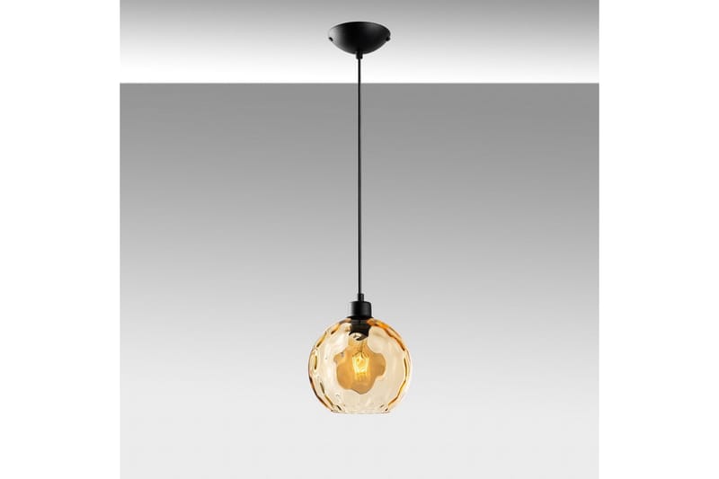 Loftlampe Mayur Gul / Sort - Gul / Sort - Belysning - Lamper & indendørsbelysning - Loftlampe - Pendellamper & hængelamper