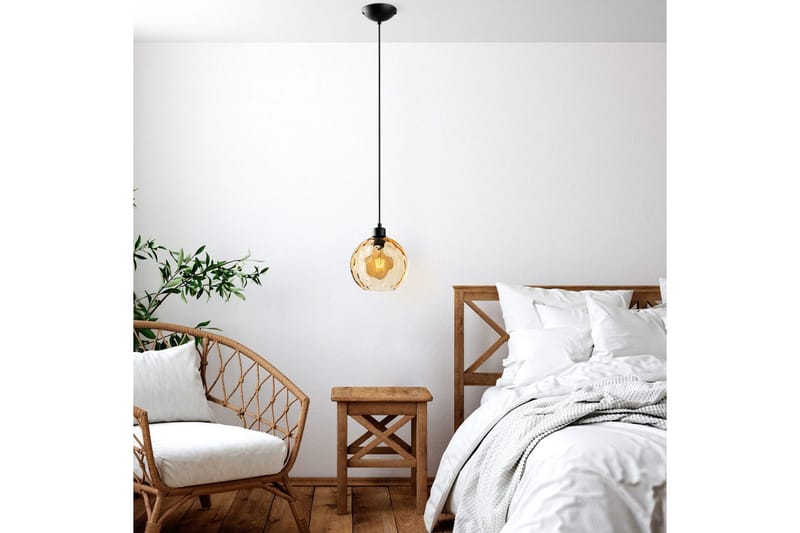 Loftlampe Mayur Gul / Sort - Gul / Sort - Belysning - Lamper & indendørsbelysning - Loftlampe - Pendellamper & hængelamper