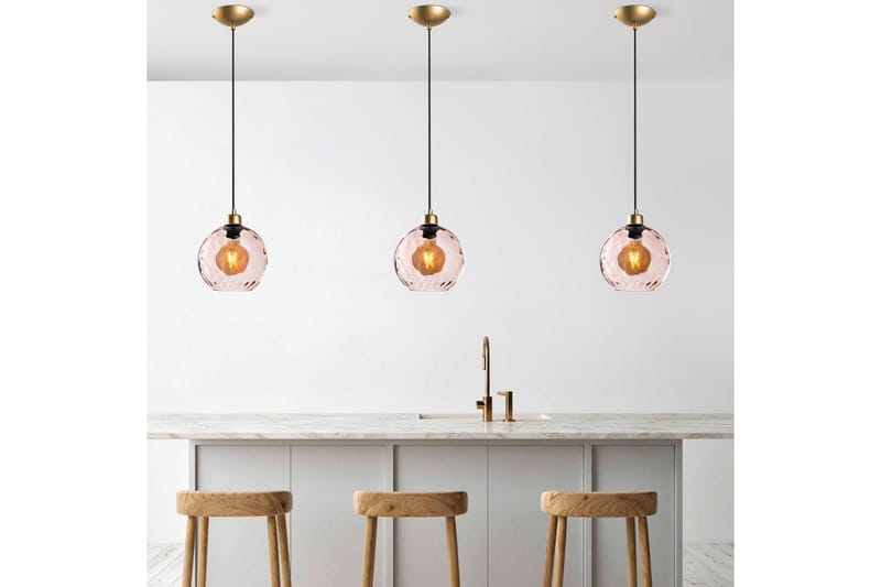 Loftlampe Mayur Lyserød / Rany - Lyserød / Rany - Belysning - Lamper & indendørsbelysning - Loftlampe - Pendellamper & hængelamper