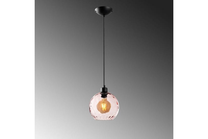 Loftlampe Mayur Lyserød / Sort - Lyserød / Sort - Belysning - Lamper & indendørsbelysning - Loftlampe - Pendellamper & hængelamper