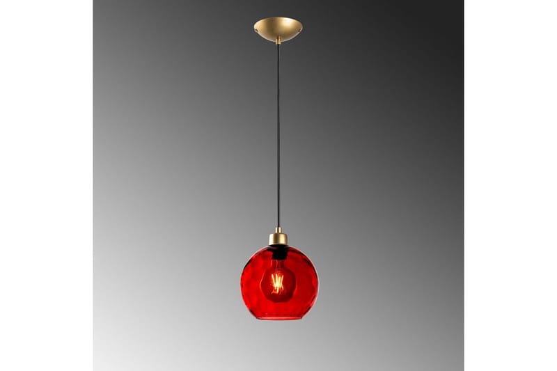 Loftlampe Mayur Rød / Rany - Rød / Rany - Belysning - Lamper & indendørsbelysning - Loftlampe - Pendellamper & hængelamper
