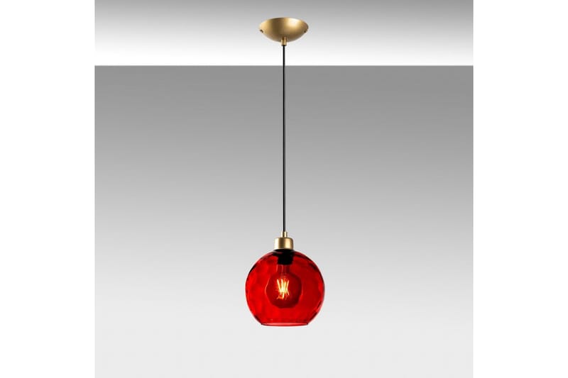 Loftlampe Mayur Rød / Rany - Rød / Rany - Belysning - Lamper & indendørsbelysning - Loftlampe - Pendellamper & hængelamper