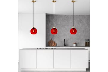 Loftlampe Mayur Rød / Rany - Rød / Rany - Belysning - Lamper & indendørsbelysning - Loftlampe - Pendellamper & hængelamper