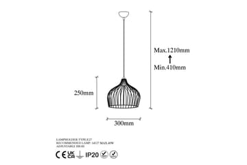 Loftlampe Meron Skinnende En Rany - Guld - Belysning - Lamper & indendørsbelysning - Loftlampe - Pendellamper & hængelamper