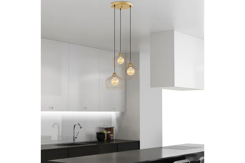 Loftlampe Meron Skinnende Rany Sufia - Guld - Belysning - Lamper & indendørsbelysning - Loftlampe - Pendellamper & hængelamper