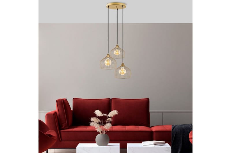 Loftlampe Meron Skinnende Rany Sufia - Guld - Belysning - Lamper & indendørsbelysning - Loftlampe - Pendellamper & hængelamper