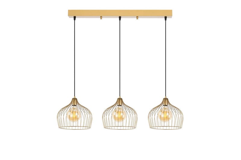 Loftlampe Meron Skinnende Rany Vandret - Guld - Belysning - Lamper & indendørsbelysning - Loftlampe - Pendellamper & hængelamper