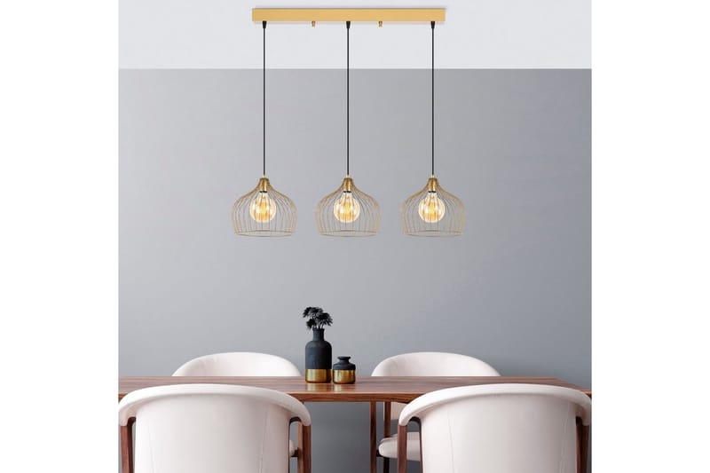 Loftlampe Meron Skinnende Rany Vandret - Guld - Belysning - Lamper & indendørsbelysning - Loftlampe - Pendellamper & hængelamper