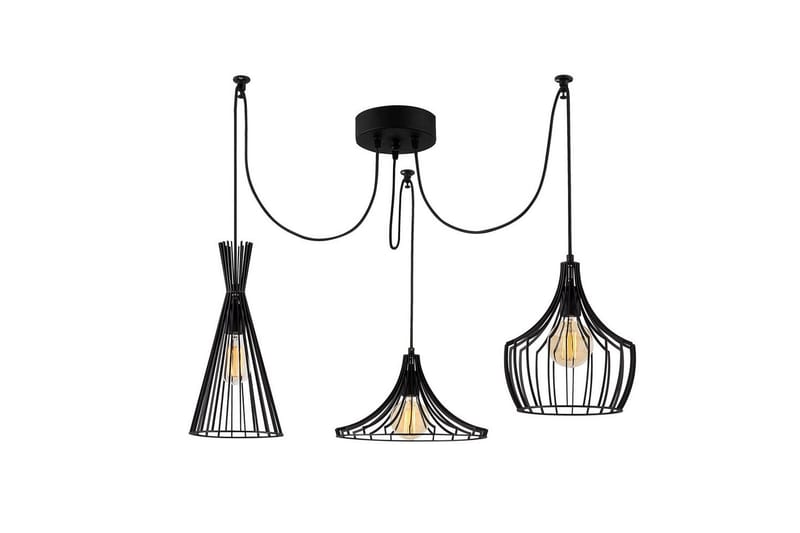 Loftlampe Mezopotamya Sort - Sort - Belysning - Lamper & indendørsbelysning - Loftlampe - Pendellamper & hængelamper