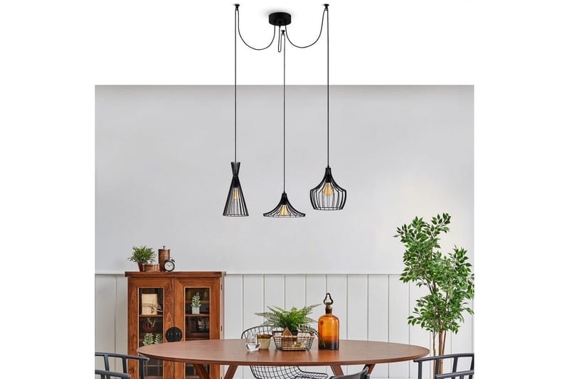 Loftlampe Mezopotamya Sort - Sort - Belysning - Lamper & indendørsbelysning - Loftlampe - Pendellamper & hængelamper