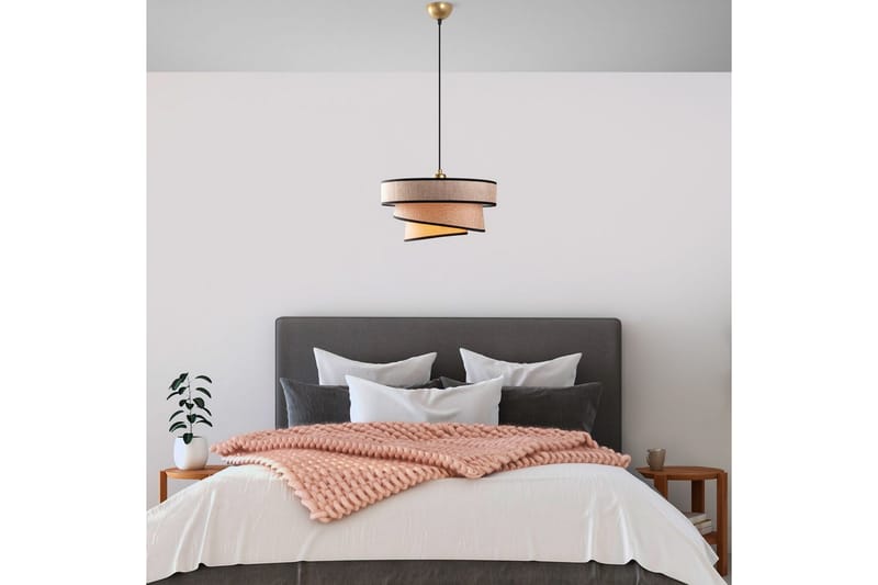 Loftlampe Miwako Lys Brun - Lys Brun - Belysning - Lamper & indendørsbelysning - Loftlampe - Pendellamper & hængelamper