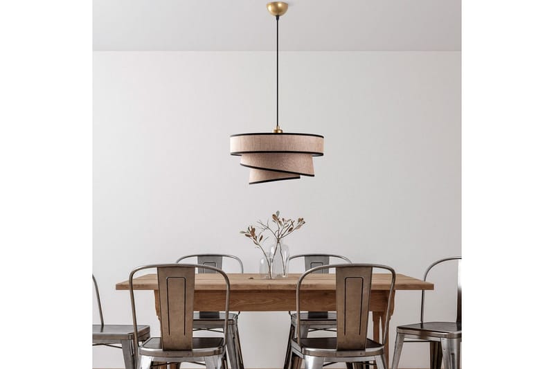 Loftlampe Miwako Lys Brun - Lys Brun - Belysning - Lamper & indendørsbelysning - Loftlampe - Pendellamper & hængelamper