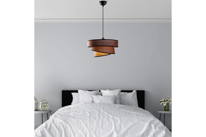 Loftlampe Miwako Mørk Brun - Mørk Brun - Belysning - Lamper & indendørsbelysning - Loftlampe - Pendellamper & hængelamper
