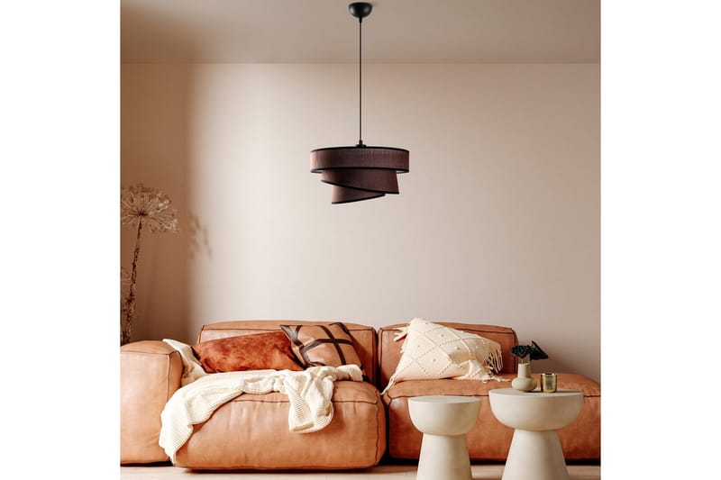Loftlampe Miwako Mørk Brun - Mørk Brun - Belysning - Lamper & indendørsbelysning - Loftlampe - Pendellamper & hængelamper