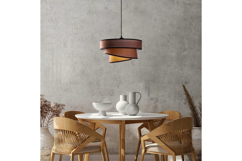 Loftlampe Miwako Mørk Brun - Mørk Brun - Belysning - Lamper & indendørsbelysning - Loftlampe - Pendellamper & hængelamper