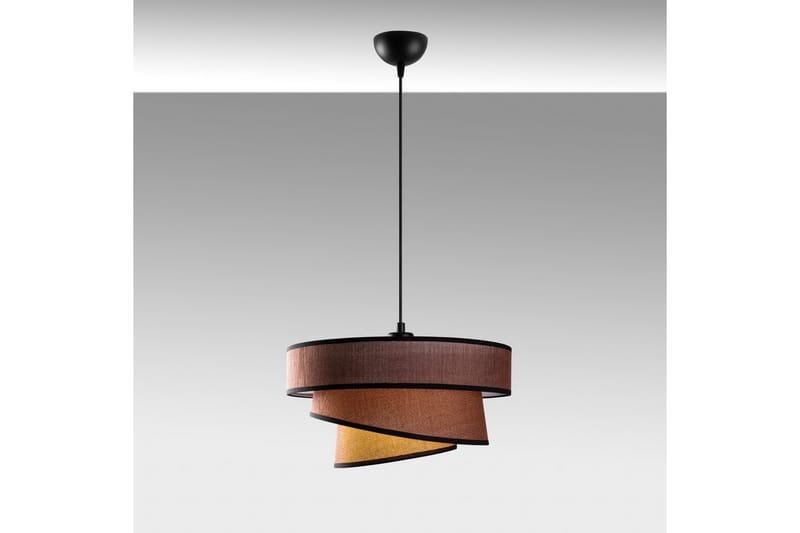 Loftlampe Miwako Mørk Brun - Mørk Brun - Belysning - Lamper & indendørsbelysning - Loftlampe - Pendellamper & hængelamper