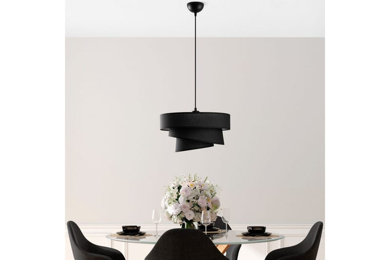 Loftlampe Miwako Sort - Sort - Belysning - Lamper & indendørsbelysning - Loftlampe - Pendellamper & hængelamper