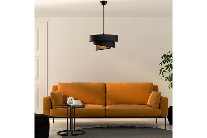 Loftlampe Miwako Sort - Sort - Belysning - Lamper & indendørsbelysning - Loftlampe - Pendellamper & hængelamper