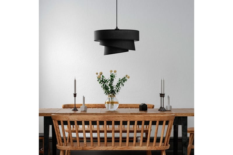 Loftlampe Miwako Sort - Sort - Belysning - Lamper & indendørsbelysning - Loftlampe - Pendellamper & hængelamper