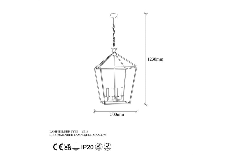 Loftlampe Mossra Rany - Guld - Belysning - Lamper & indendørsbelysning - Loftlampe - Pendellamper & hængelamper