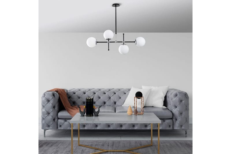 Loftlampe Narwani Ulamere Black / White - Sort/Hvid - Belysning - Lamper & indendørsbelysning - Loftlampe - Pendellamper & hængelamper