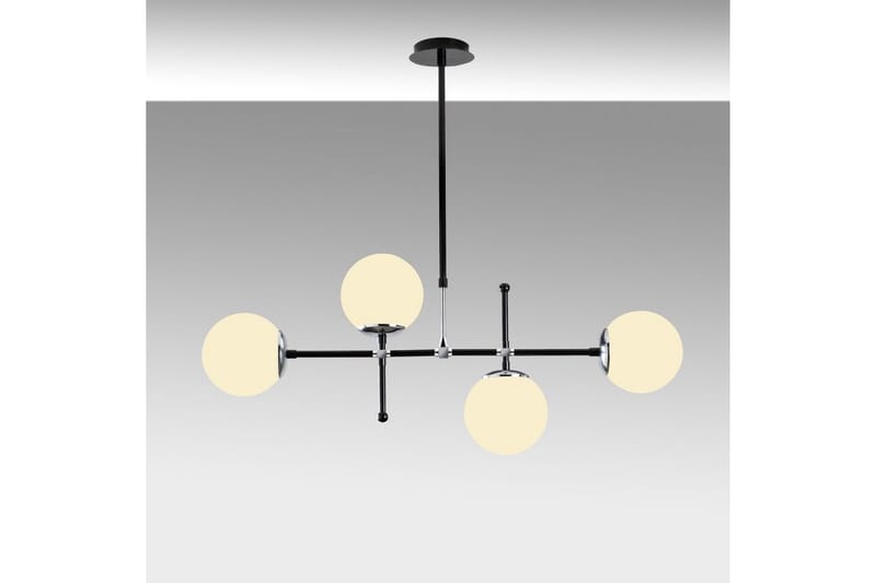 Loftlampe Narwani Ulamere Black / White - Sort/Hvid - Belysning - Lamper & indendørsbelysning - Loftlampe - Pendellamper & hængelamper