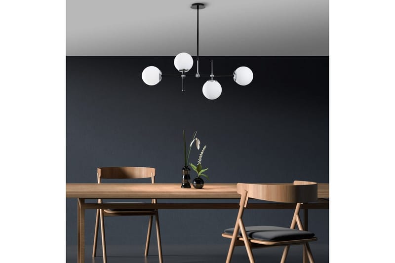 Loftlampe Narwani Ulamere Black / White - Sort/Hvid - Belysning - Lamper & indendørsbelysning - Loftlampe - Pendellamper & hængelamper