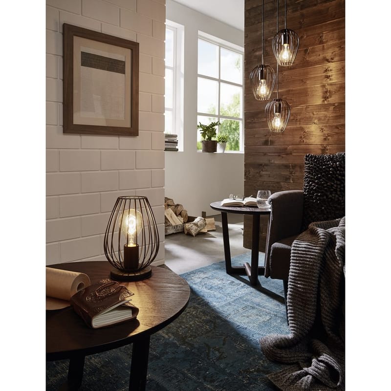 Loftlampe Newtown Rund med 3 Lamper - 38 cm - Belysning - Lamper & indendørsbelysning - Loftlampe - Pendellamper & hængelamper