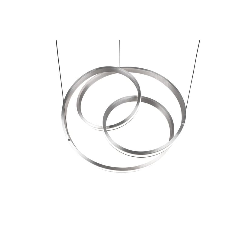 Loftlampe Nuria - Børstet stål - Belysning - Lamper & indendørsbelysning - Loftlampe - Pendellamper & hængelamper