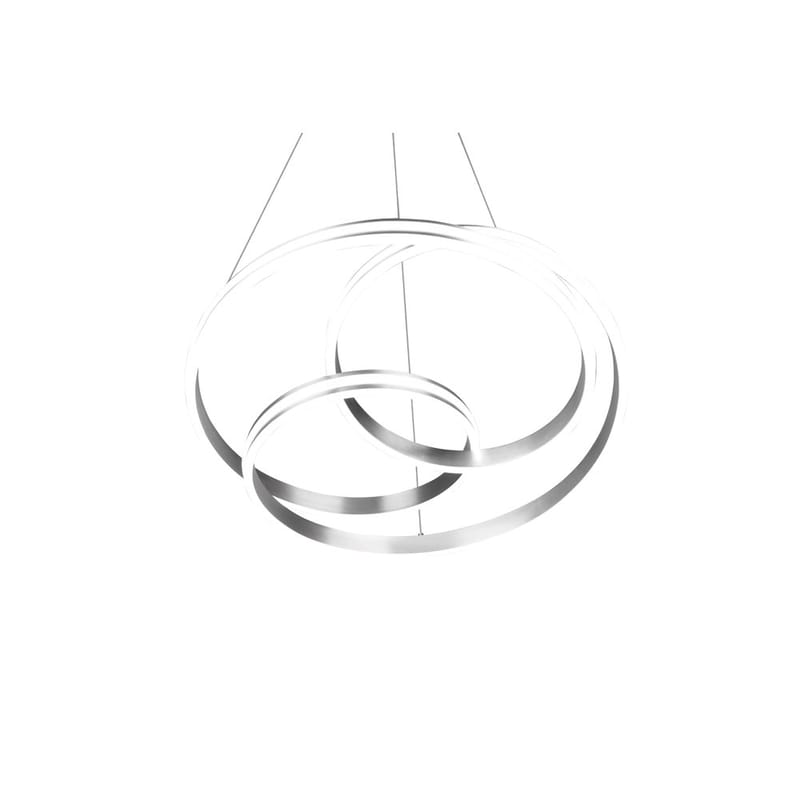 Loftlampe Nuria - Børstet stål - Belysning - Lamper & indendørsbelysning - Loftlampe - Pendellamper & hængelamper