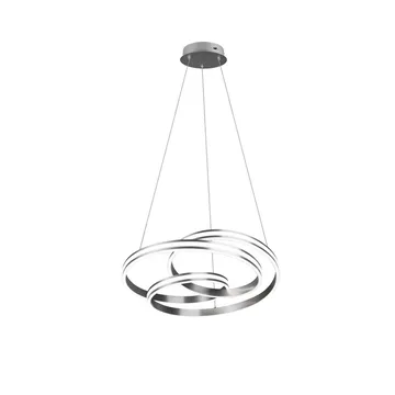 Loftlampe Nuria - Børstet stål - Belysning - Lamper & indendørsbelysning - Loftlampe - Pendellamper & hængelamper