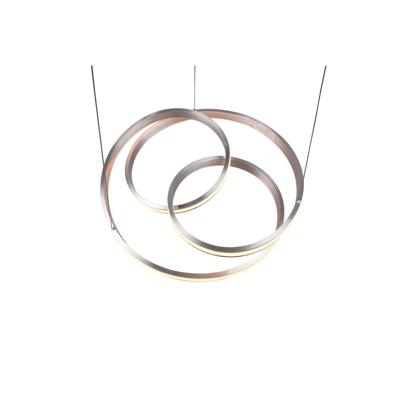 Loftlampe Nuria - Børstet stål - Belysning - Lamper & indendørsbelysning - Loftlampe - Pendellamper & hængelamper