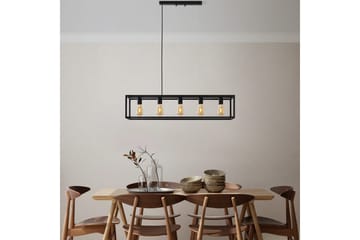 Loftlampe Orika Horisontal Sort - Sort - Belysning - Lamper & indendørsbelysning - Loftlampe - Pendellamper & hængelamper