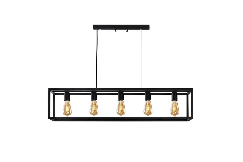 Loftlampe Orika Horisontal Sort, Sort