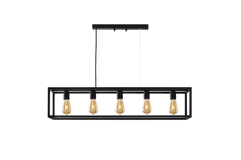 Loftlampe Orika Horisontal Sort - Sort - Belysning - Lamper & indendørsbelysning - Loftlampe - Pendellamper & hængelamper