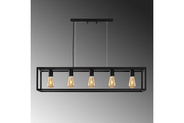 Loftlampe Orika Horisontal Sort - Sort - Belysning - Lamper & indendørsbelysning - Loftlampe - Pendellamper & hængelamper