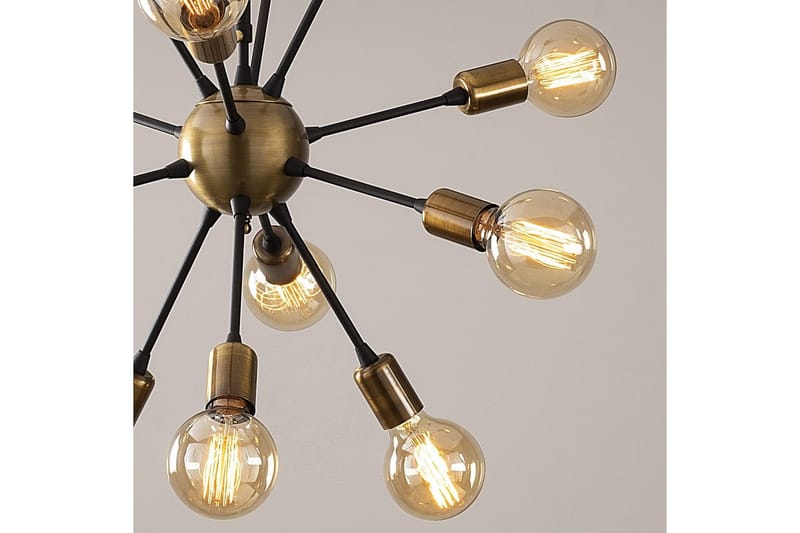 Loftlampe Ostrell Sort - Sort - Belysning - Lamper & indendørsbelysning - Loftlampe - Pendellamper & hængelamper