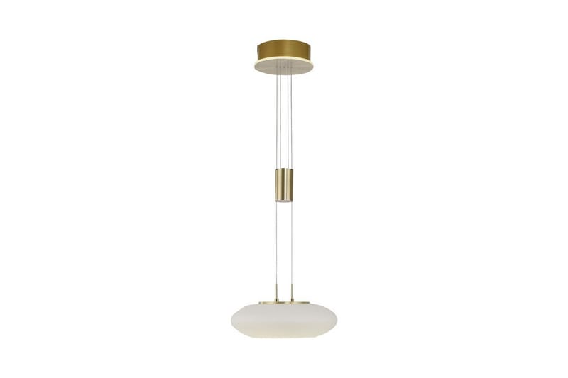 Loftlampe Q-Etienne, 35x200x35 cm, Messing Mat