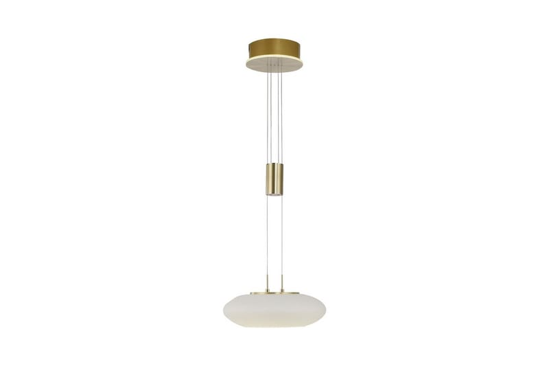 Loftlampe Q-Etienne - 35x200x35 cm, Messing Mat - Belysning - Lamper & indendørsbelysning - Loftlampe - Pendellamper & hængelamper