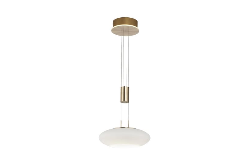 Loftlampe Q-Etienne - 35x200x35 cm, Messing Mat - Belysning - Lamper & indendørsbelysning - Loftlampe - Pendellamper & hængelamper
