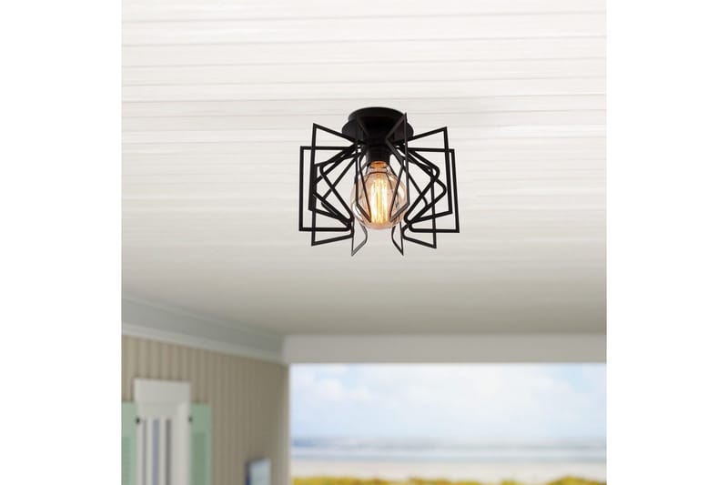 Loftlampe Quira Sort - Sort - Belysning - Lamper & indendørsbelysning - Loftlampe - Plafond
