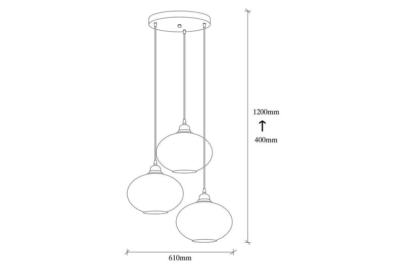 Loftlampe Røget Røg - Mørkegrå - Belysning - Lamper & indendørsbelysning - Loftlampe - Pendellamper & hængelamper