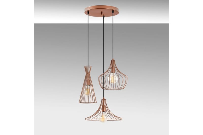 Loftlampe Ralden Kobber - Guld - Belysning - Lamper & indendørsbelysning - Loftlampe - Pendellamper & hængelamper