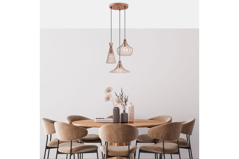 Loftlampe Ralden Kobber - Guld - Belysning - Lamper & indendørsbelysning - Loftlampe - Pendellamper & hængelamper