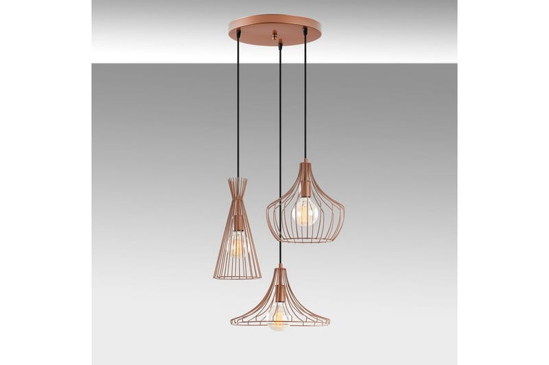 Loftlampe Ralden Kobber - Guld - Belysning - Lamper & indendørsbelysning - Loftlampe - Pendellamper & hængelamper