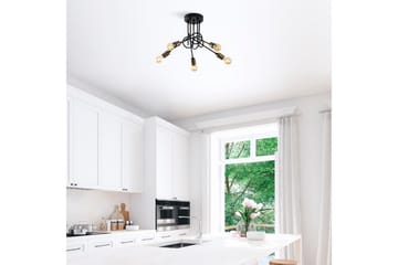 Loftlampe Ranju Sort / Antik Fem Sokkel - Fem Sokkel - Belysning - Lamper & indendørsbelysning - Loftlampe - Pendellamper & hængelamper